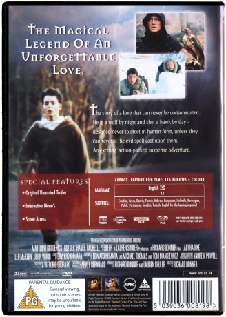 Ladyhawke [DVD]