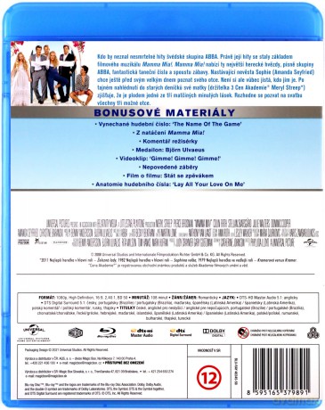Mamma Mia! [Blu-Ray]