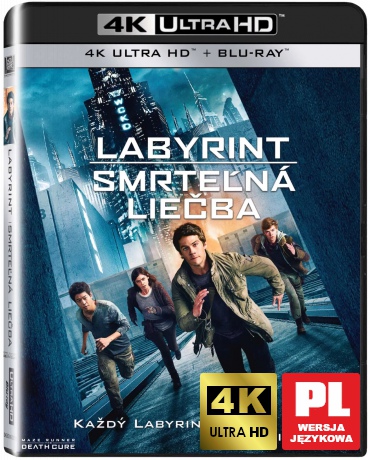 Więzień Labiryntu: Lek Na Śmierć [Blu-Ray 4K]+[Blu-Ray]