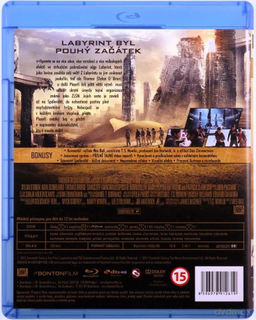 Więzień labiryntu: Próby ognia [Blu-Ray]