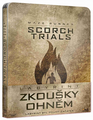 Więzień labiryntu: Próby ognia (steelbook) [Blu-Ray]
