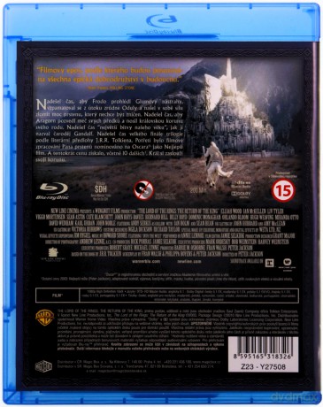 Władca Pierścieni: Powrót króla [Blu-Ray]