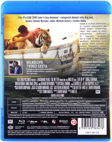 Życie Pi [Blu-Ray]