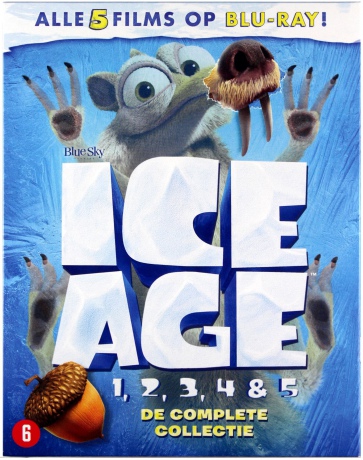 Ice Age 1-5 (Epoka Lodowcowa 1-5) [BOX] [5xBlu-Ray]