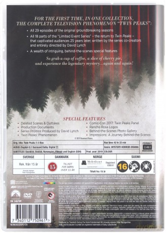 Twin Peaks (Miasteczko Twin Peaks) [BOX] [19DVD]