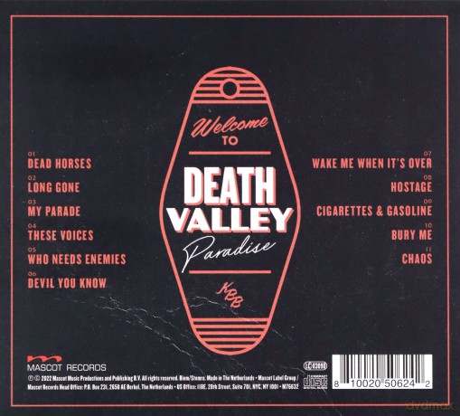 Kris Barras Band: Death Valley Paradise [CD]