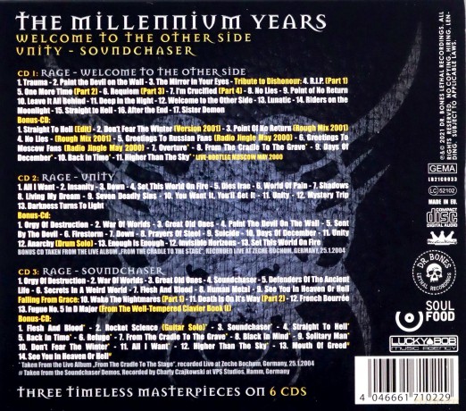 Rage: The Millenium Years [6CD]