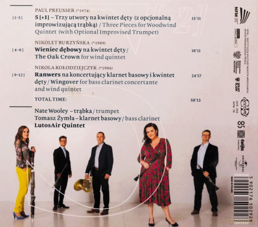 Lutosair Quintet: Lutosair Quintet 5 (+1) [CD]