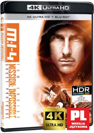 Mission: Impossible - Ghost Protocol [Blu-Ray 4K]+[Blu-Ray]
