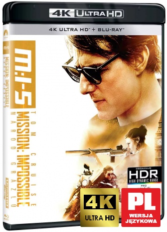 Mission: Impossible - Rogue Nation [Blu-Ray 4K]+[Blu-Ray]