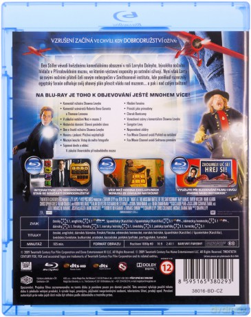 Noc w muzeum 2 [Blu-Ray]