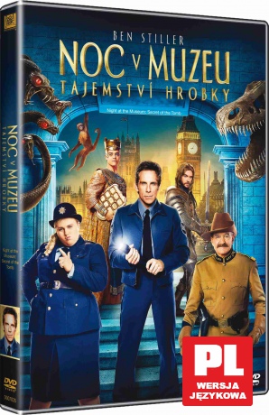 Noc w muzeum: Tajemnica grobowca [DVD]