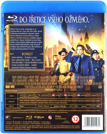 Noc w muzeum: Tajemnica grobowca [Blu-Ray]