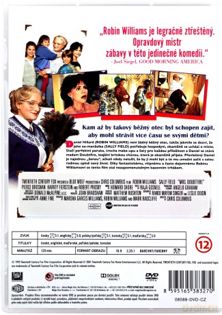 Pani Doubtfire [DVD]