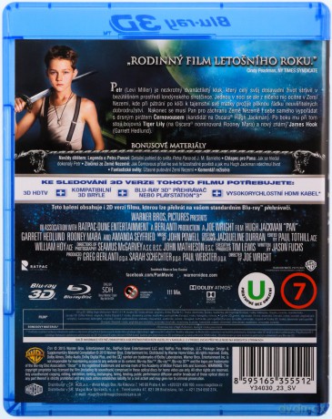 Piotruś. Wyprawa do Nibylandii [Blu-Ray 3D]+[Blu-Ray]
