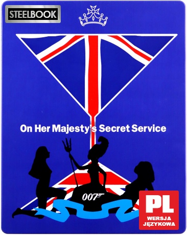 007 James Bond W tajnej służbie Jej Królewskiej Mości (steelbook) [Blu-Ray]
