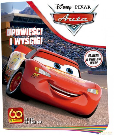 Album na naklejki Auta Opowieści i Wyścigi