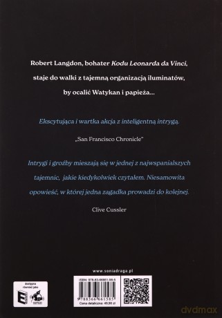 Anioły i demony - Dan Brown [KSIĄŻKA]