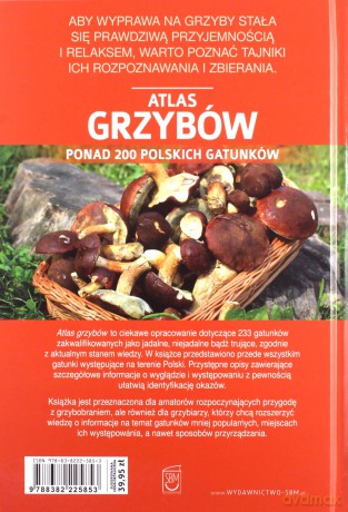 Atlas grzybów - Patrycja Zarawska [KSIĄŻKA]