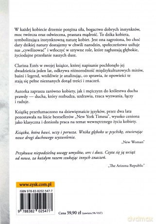Biegnąca z wilkami - Clarissa Pinkola Estes [KSIĄŻKA]