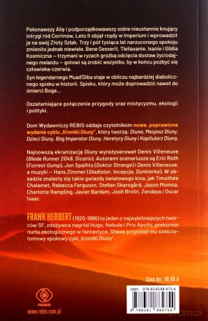 Bóg Imperator Diuny. Kroniki Diuny (Tom 4) - Frank Herbert [KSIĄŻKA]