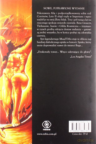 Bóg Imperator Diuny. Kroniki Diuny (Tom 4) - Frank Herbert [KSIĄŻKA]