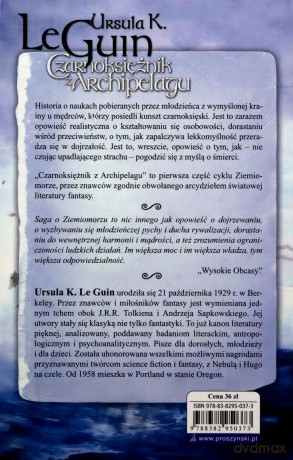 Czarnoksiężnik z Archipelagu. Ziemiomorze (Tom 1) - Ursula K. Le Guin [KSIĄŻKA]