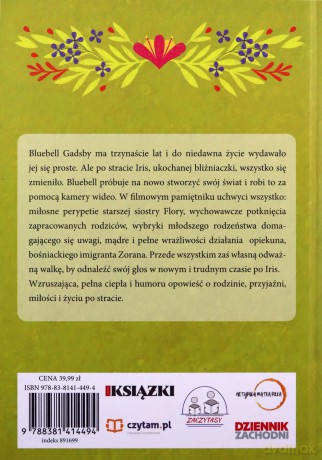 Czas po Iris. Pamiętniki Bluebell Gadsby (Tom 1) - Natasha Farrant [KSIĄŻKA]