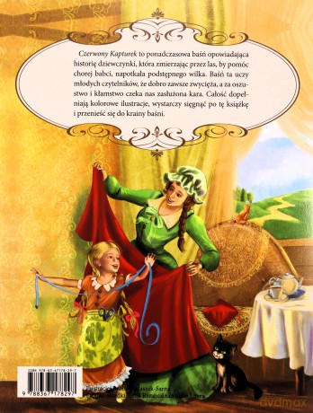 Czerwony Kapturek. Kraina baśni - Wilhelm I Jacob Grimm [KSIĄŻKA]