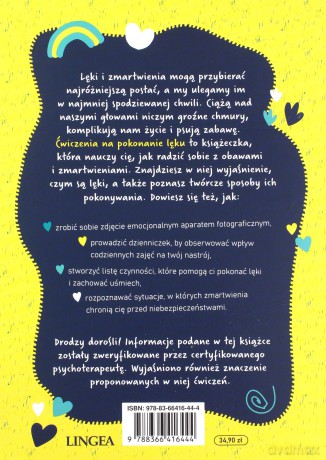 Ćwiczenia na pokonanie lęku. Książeczka dla nieustraszonych wojowników - Imogen Harrison [KSIĄŻKA]