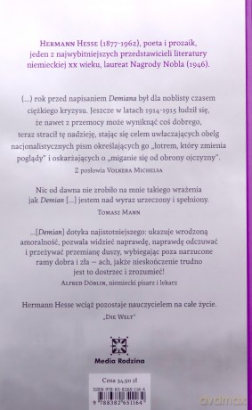 Demian - Hermann Hesse [KSIĄŻKA]
