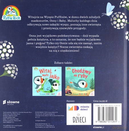 Dobranoc, księżycu. Wyspa Puffinów [KSIĄŻKA]