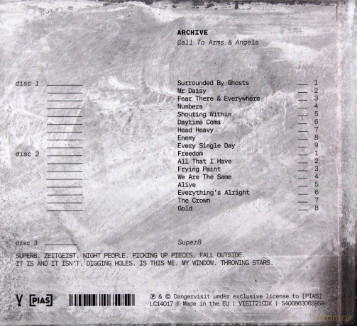 Archive: Call To Arms & Angels (Deluxe) [3CD]