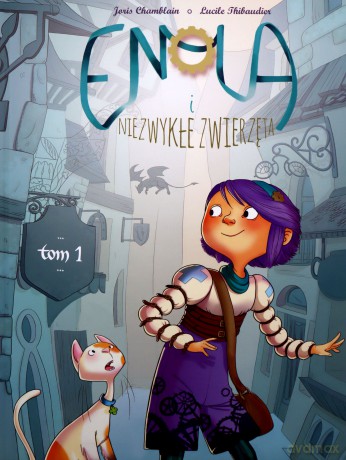 Enola i niezwykłe zwierzęta (Tom 1) - Joris Chamblain, Lucile Thibaudier [KOMIKS]