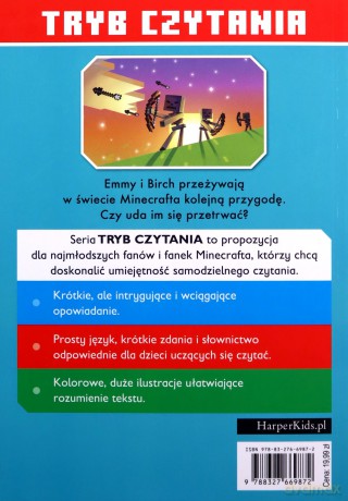 Górskie wyzwanie. Tryb czytania. Minecraft - Nick Eliopulos [KSIĄŻKA]