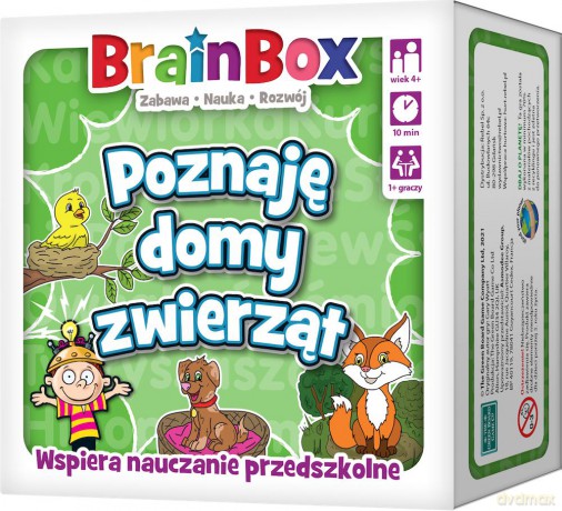Gra BrainBox Poznaję domy zwierząt [GRA]