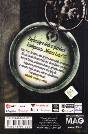Miasto Popiołów - Cassandra Clare [KSIĄŻKA]