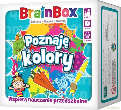 Gra BrainBox Poznaję kolory [GRA]