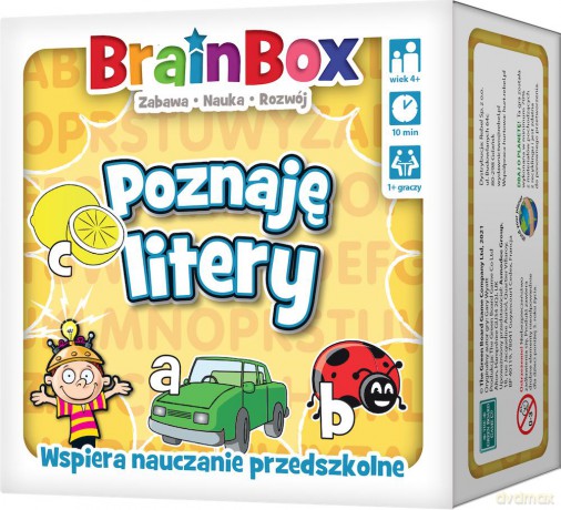 Gra BrainBox Poznaję litery [GRA]