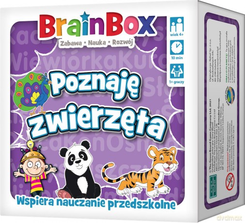 Gra BrainBox Poznaję zwierzęta [GRA]