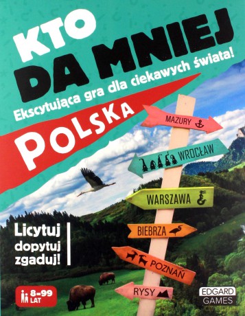 Gra Kto da mniej Polska Edgard Games - Hubert Wierciński, Michał Szewczyk [GRA]