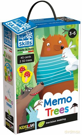 Gra pamięciowa leśna Life skills [GRA]