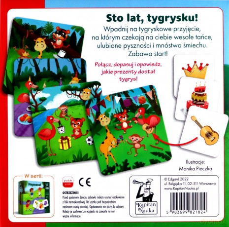 Gra Urodziny tygryska Kapitan Nauka [GRA]