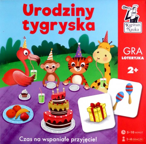 Gra Urodziny tygryska Kapitan Nauka [GRA]