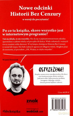 Historia bez Cenzury 1 - Wojciech Drewniak [KSIĄŻKA]