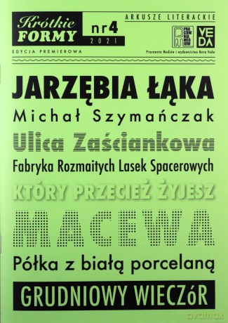 Jarzębia Łąka. Krótkie Formy 4 - Michał Szymańczak [KSIĄŻKA]
