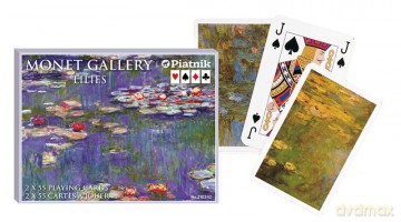 Karty do gry international Monet Lilie [GRA]