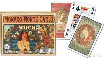 Karty do gry international Mucha Monte Carlo [GRA]