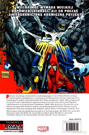 Kosmiczne przygody. Amazing Spider-Man. Epic Collection [KOMIKS]