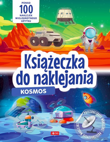 Kosmos. Książeczka do naklejania [KSIĄŻKA]